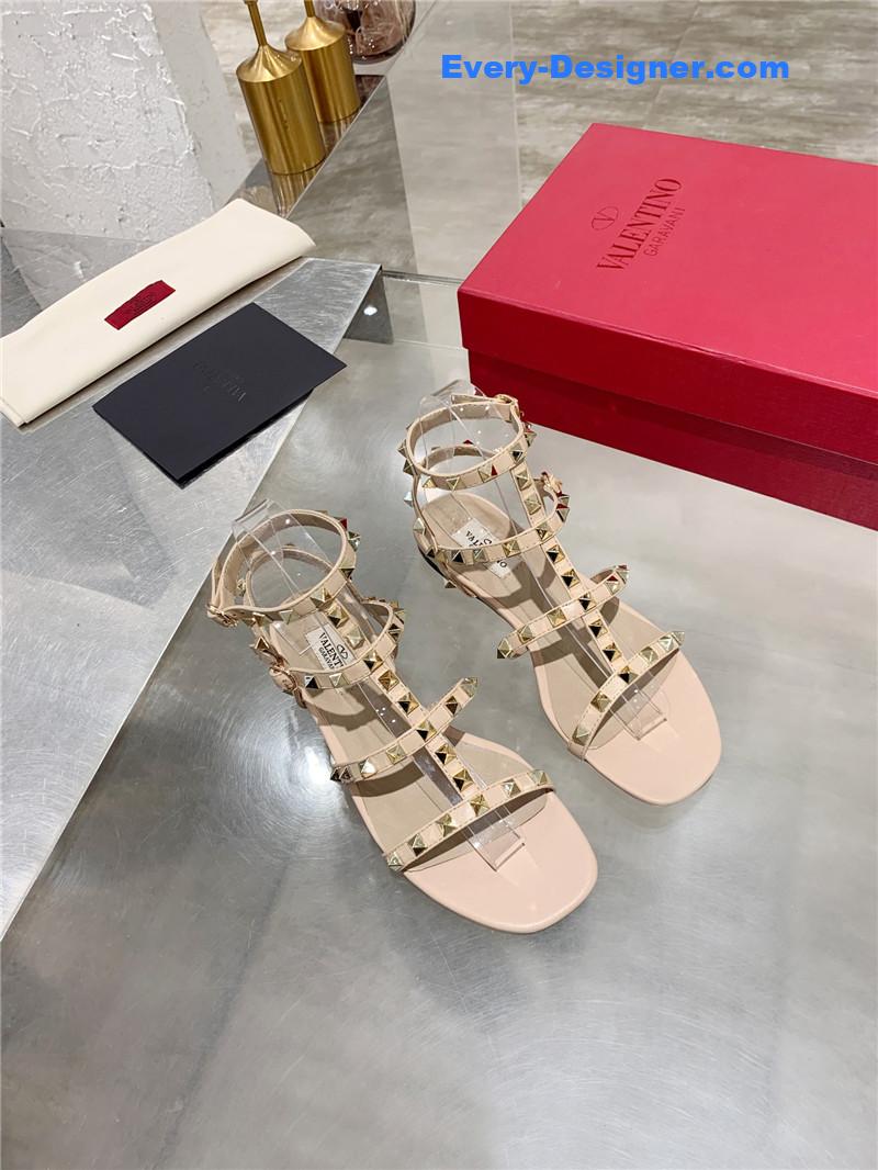 valentino stud sandals
