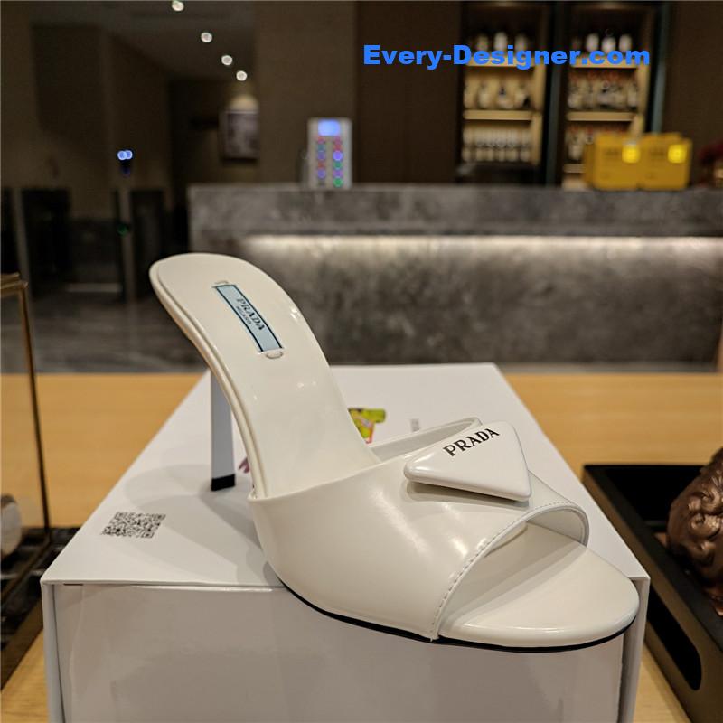 Pra*a stiletto round toe sandals