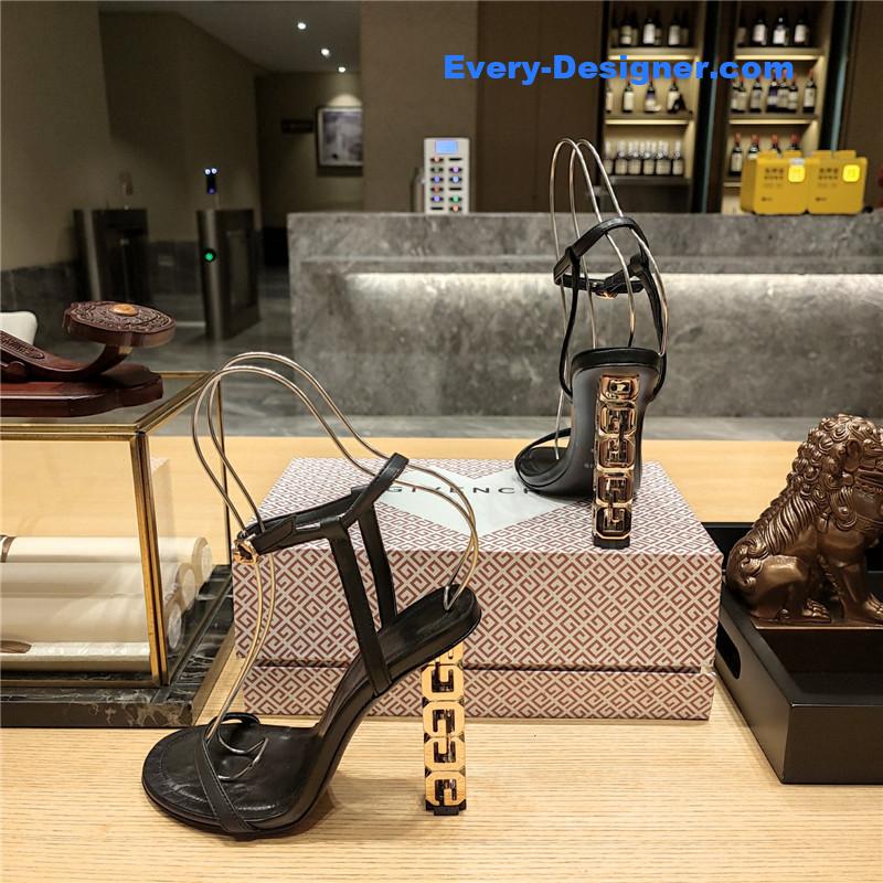 Givenchy open toe strappy sandals