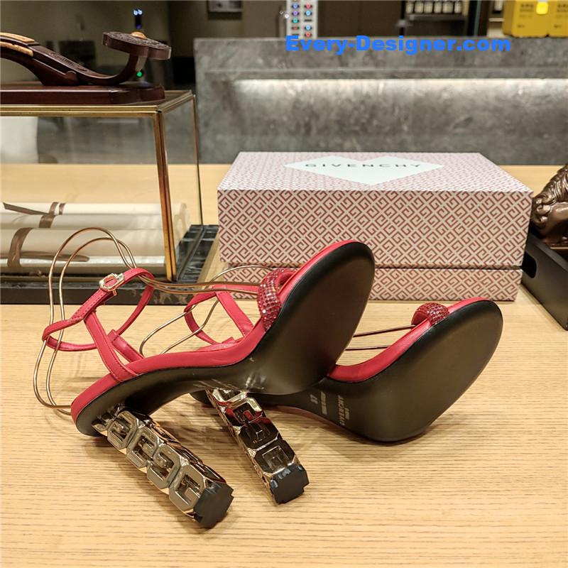 Givenchy open toe strappy sandals