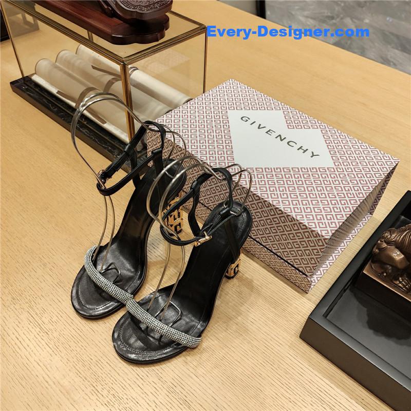 Givenchy open toe strappy sandals