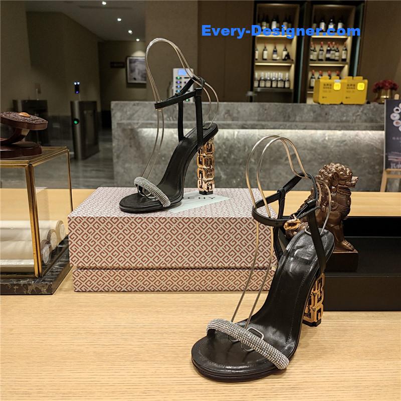 Givenchy open toe strappy sandals