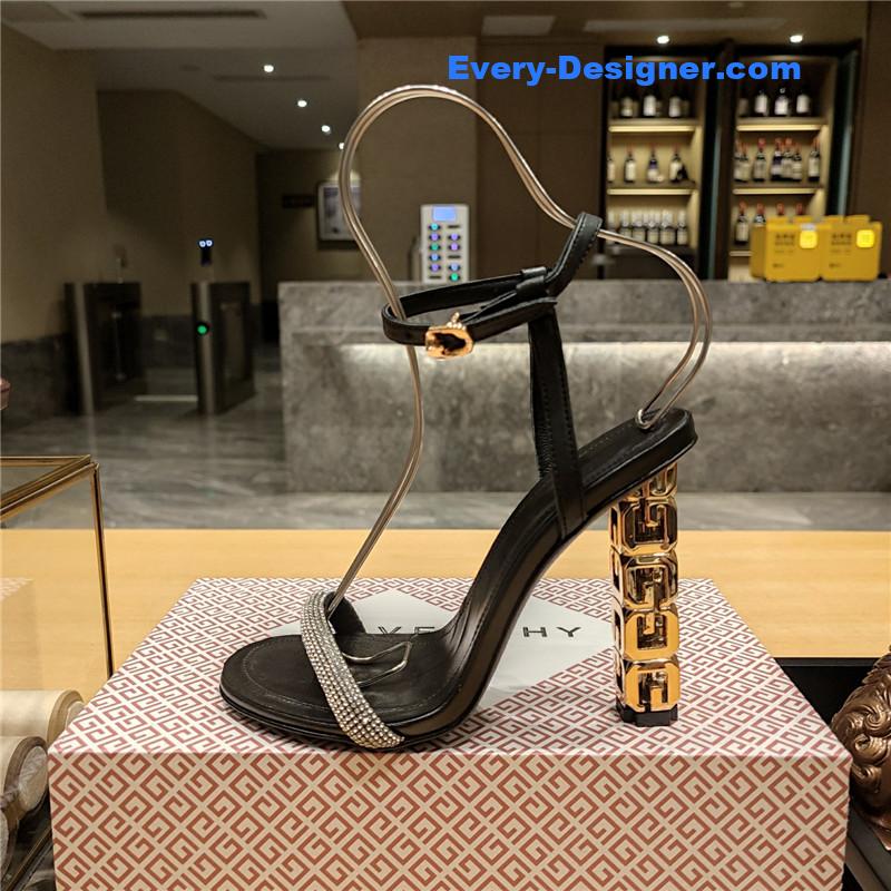 Givenchy open toe strappy sandals