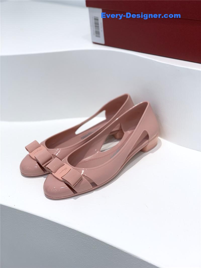 Salvatore Ferragamo new pvc jelly shoes