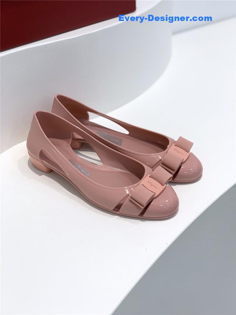 Salvatore Ferragamo new pvc jelly shoes