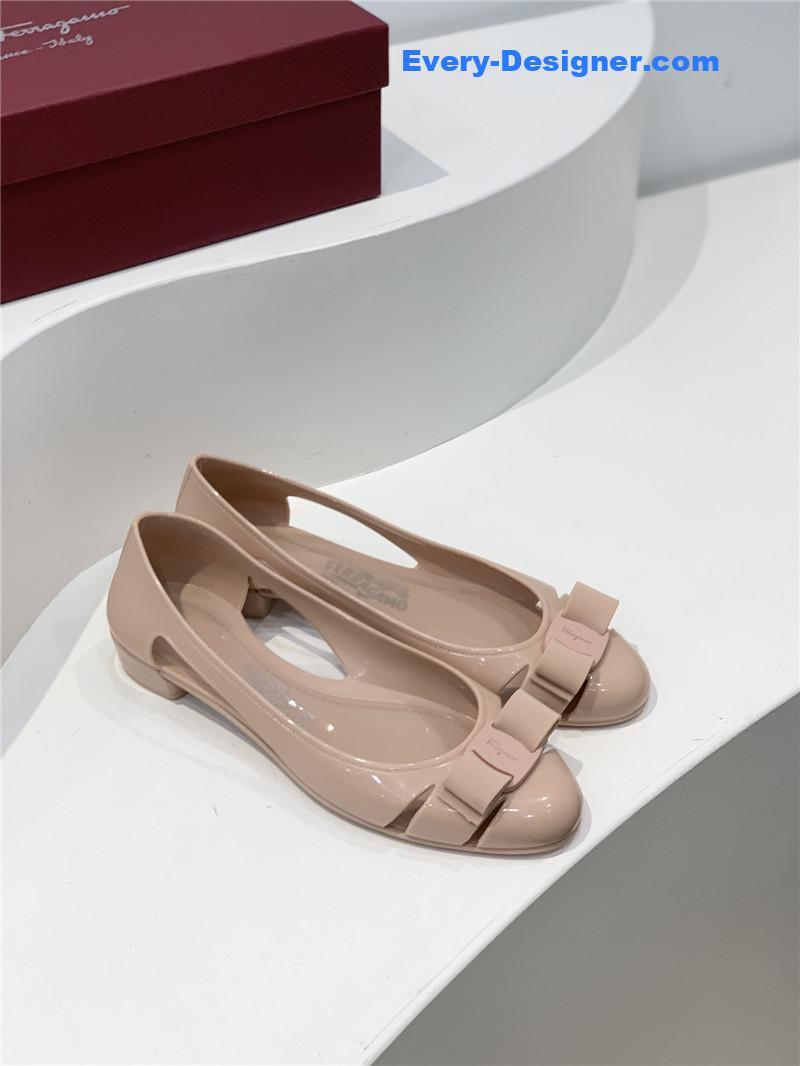 Salvatore Ferragamo new pvc jelly shoes