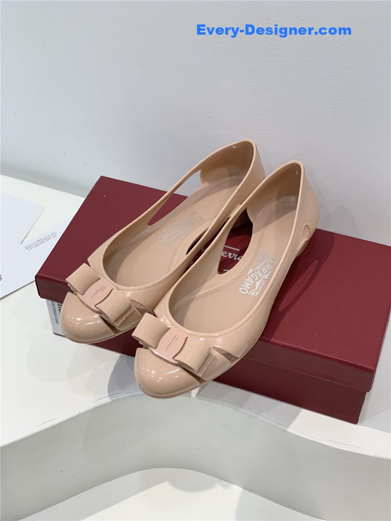 Salvatore Ferragamo new pvc jelly shoes