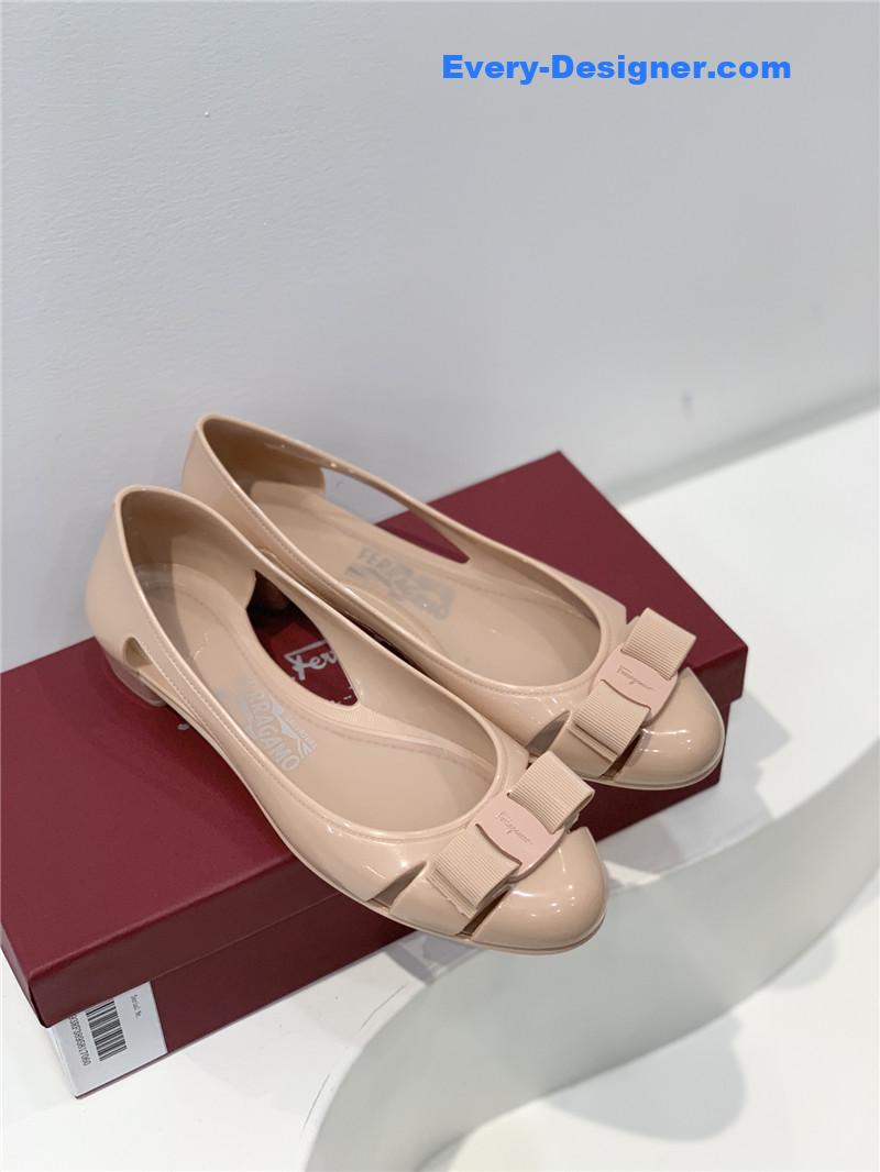 Salvatore Ferragamo new pvc jelly shoes