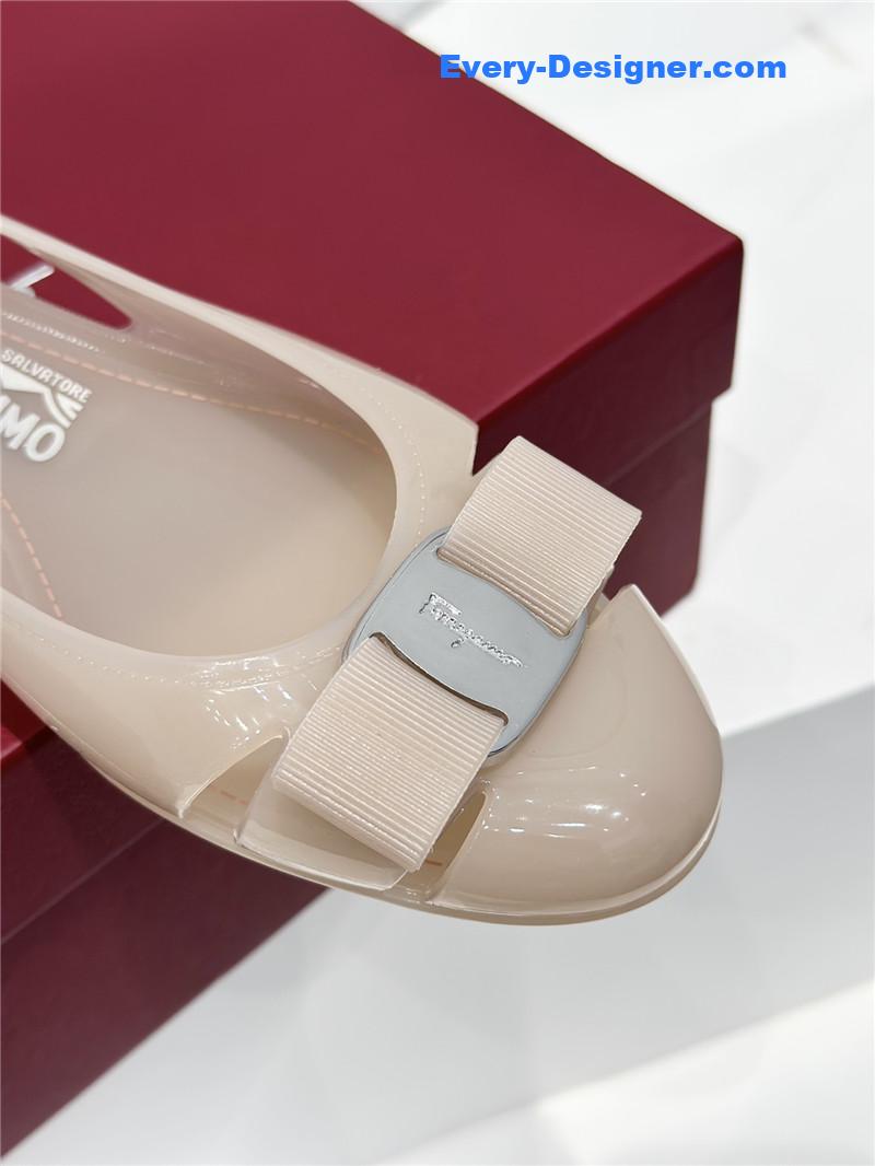 Salvatore Ferragamo new pvc jelly shoes