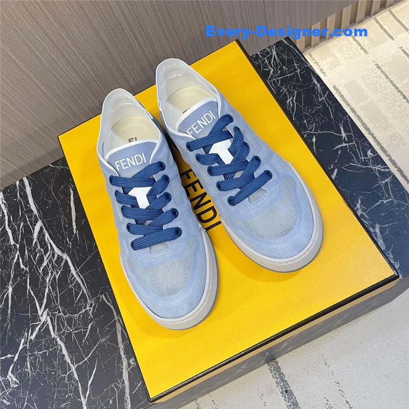 Fendi Blue Match Sneakers