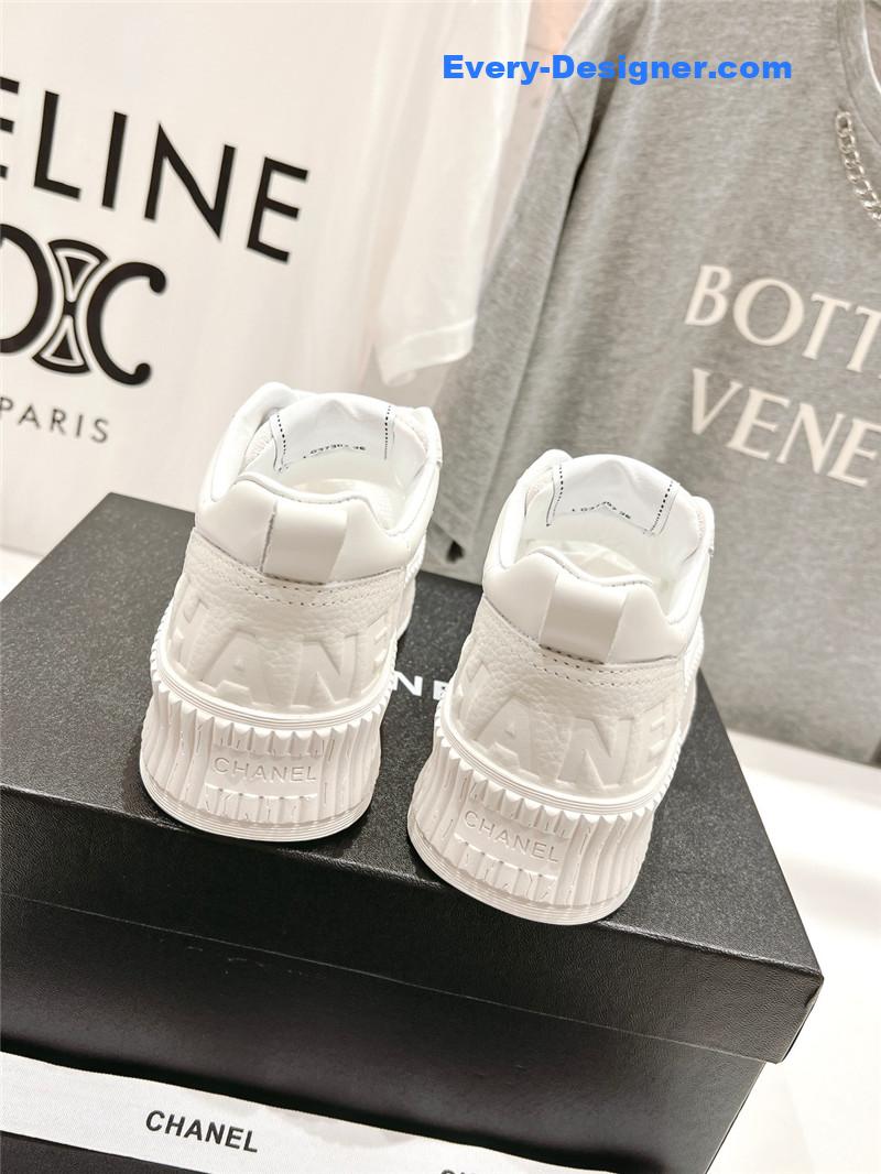 CC new grid fabric casual shoes