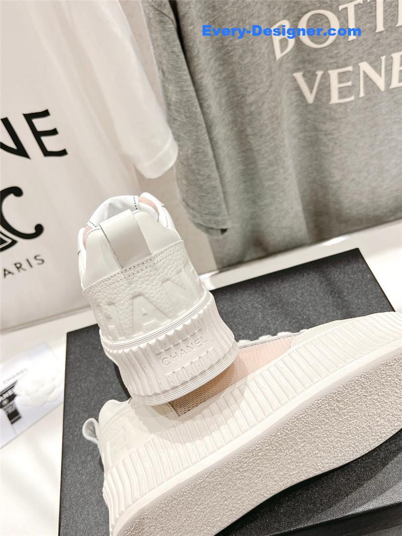 CC new grid fabric casual shoes