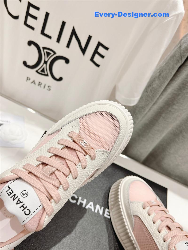 CC new grid fabric casual shoes