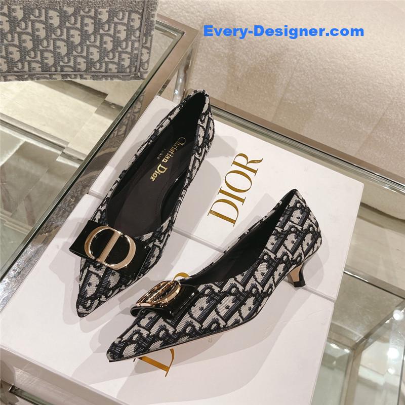 D10r early spring new cat heel shoes