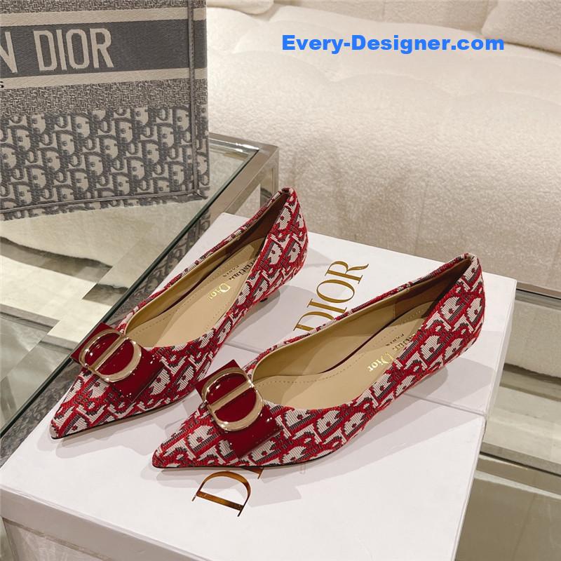 dior early spring new cat heel shoes