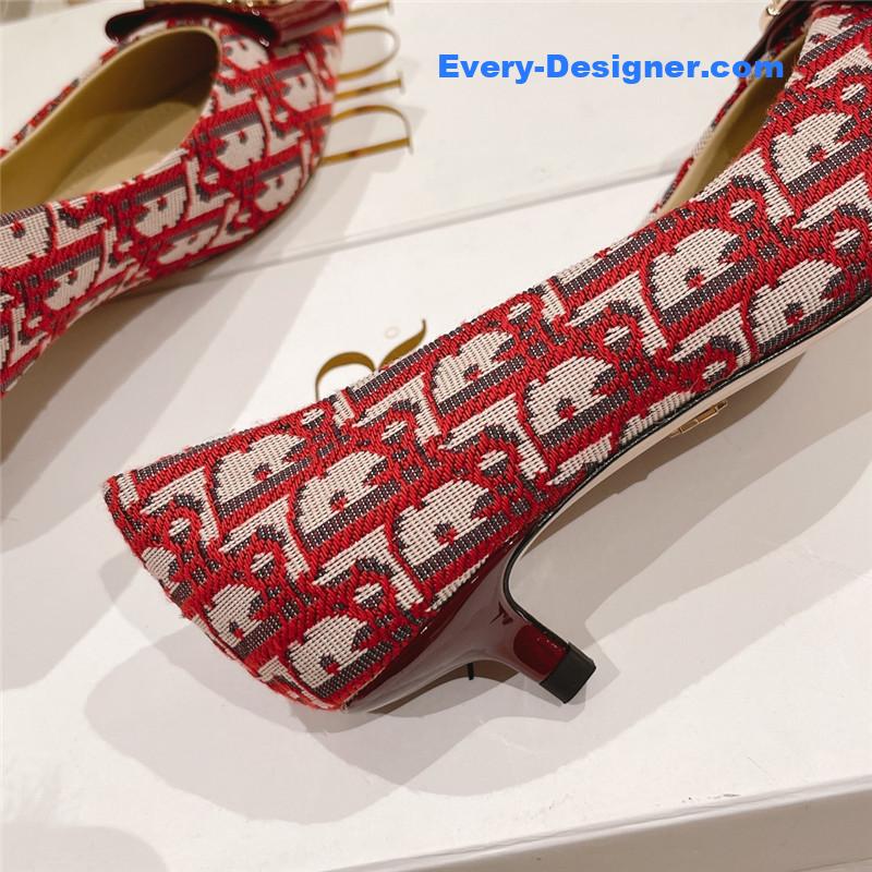 D10r early spring new cat heel shoes