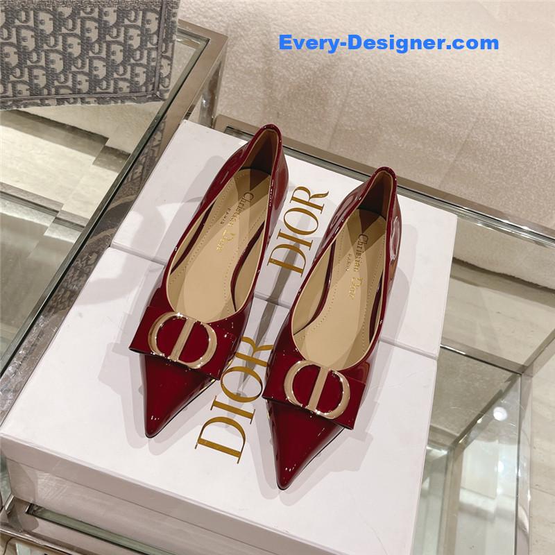 D10r early spring new cat heel shoes