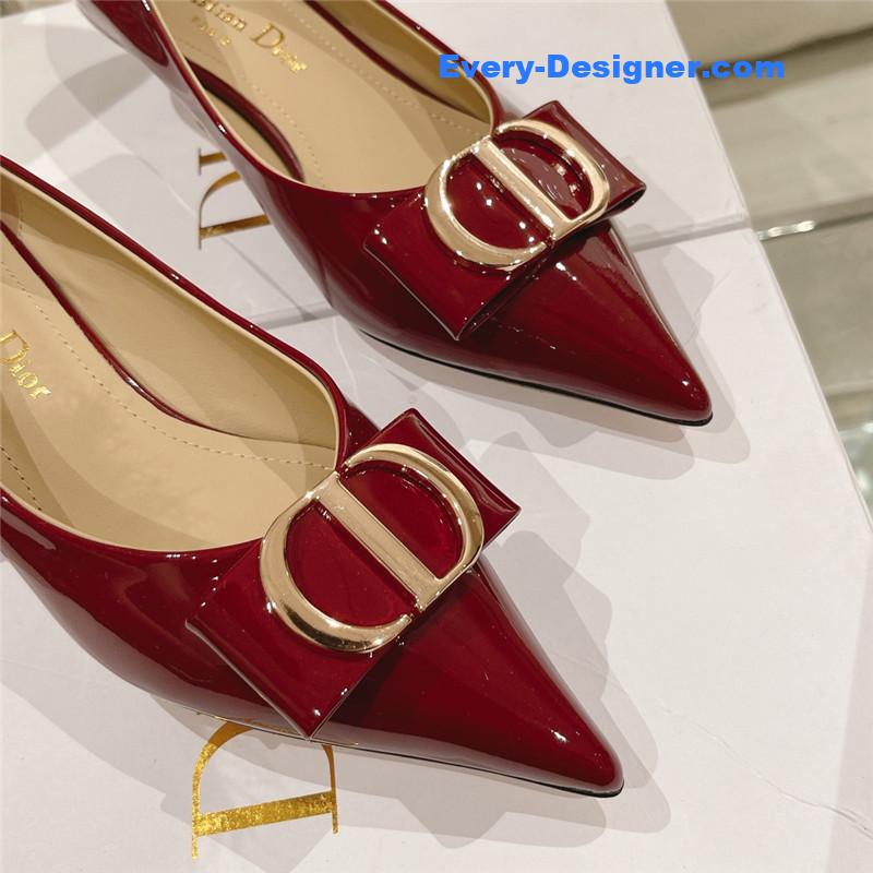 D10r early spring new cat heel shoes