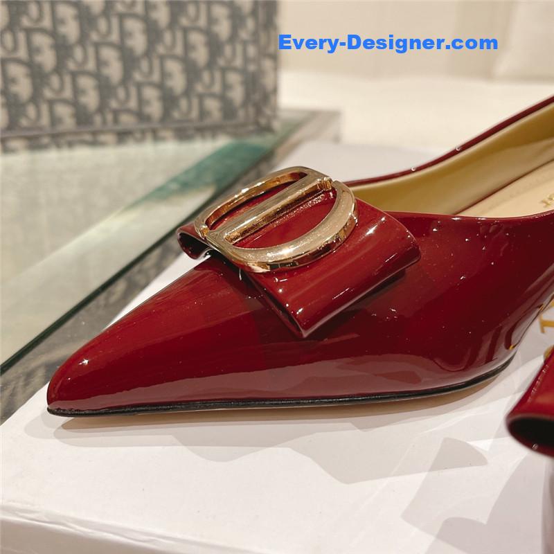 D10r early spring new cat heel shoes