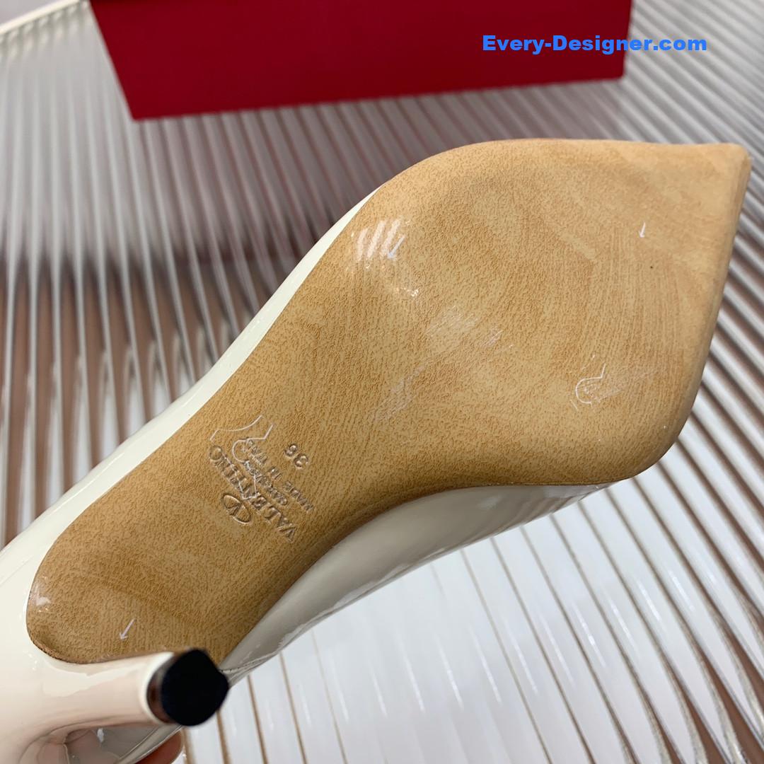 Va1e*ntin0 high heel pointed shoes