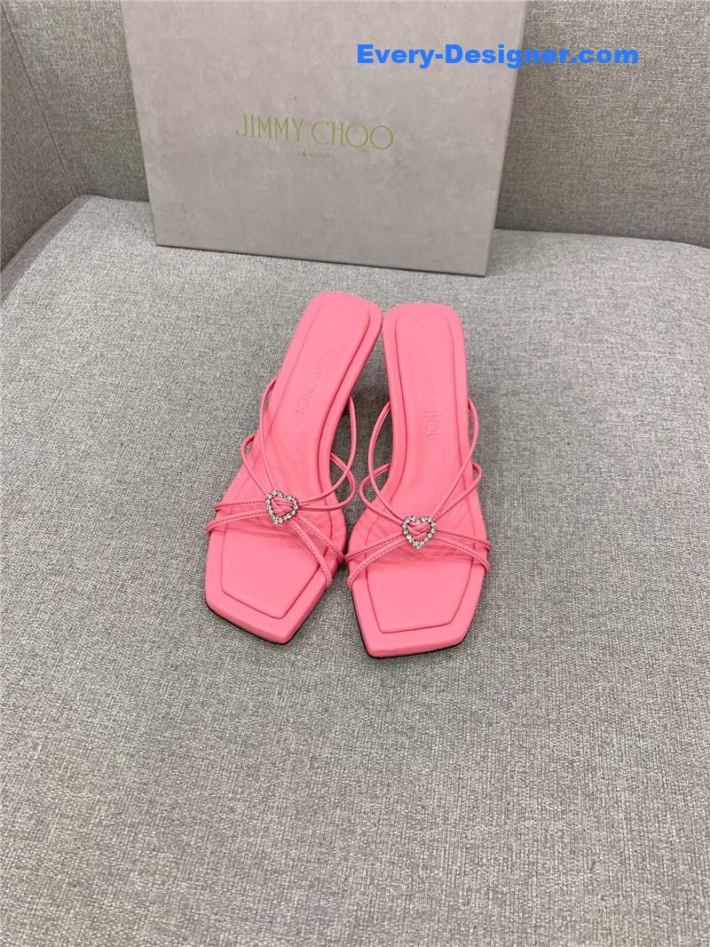 J1m*y Ch00 heeled slides