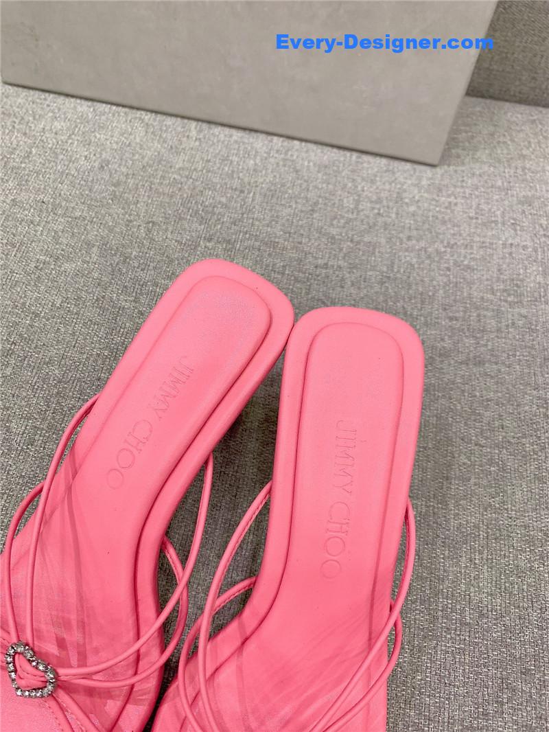 J1m*y Ch00 heeled slides