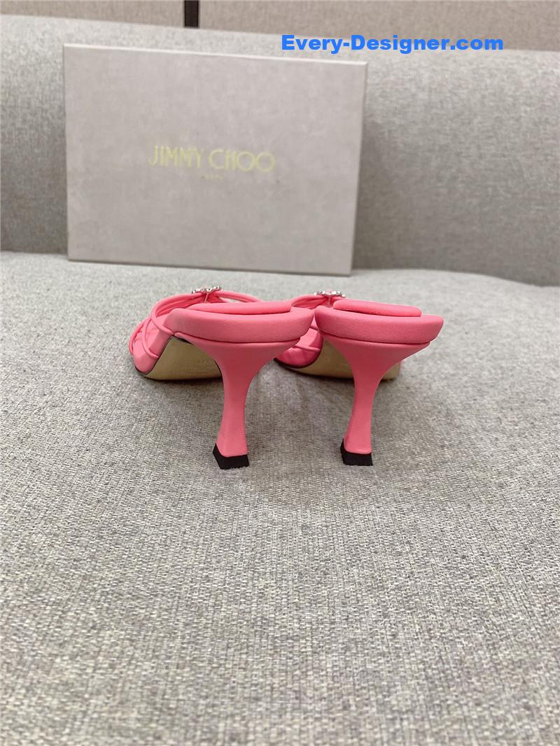 J1m*y Ch00 heeled slides