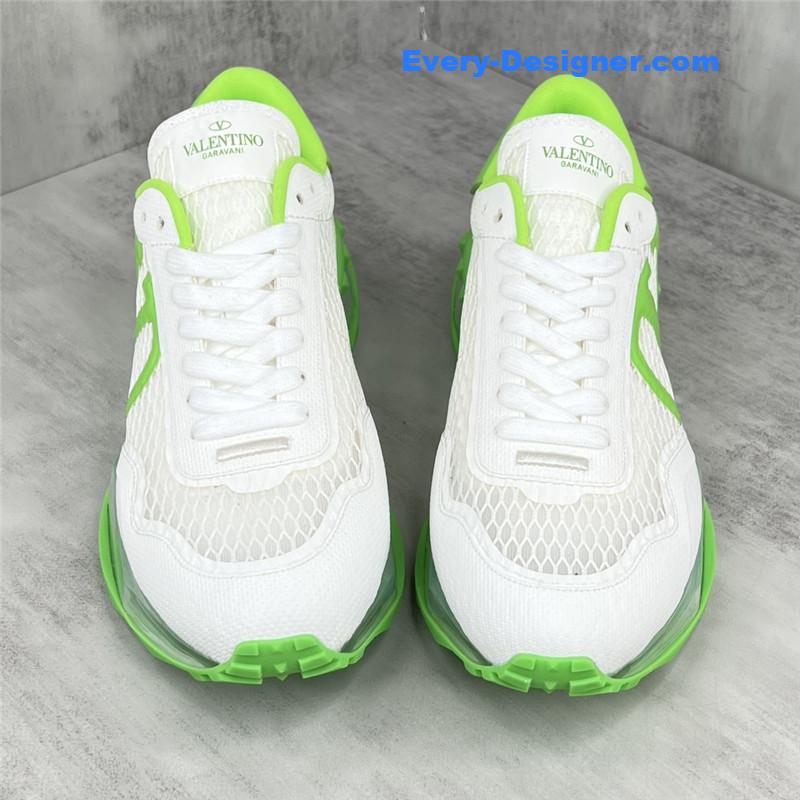 Va1e*ntin0 high satin canvas loafers