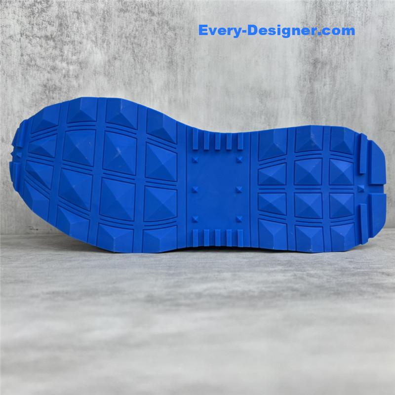 valentino high satin canvas loafers