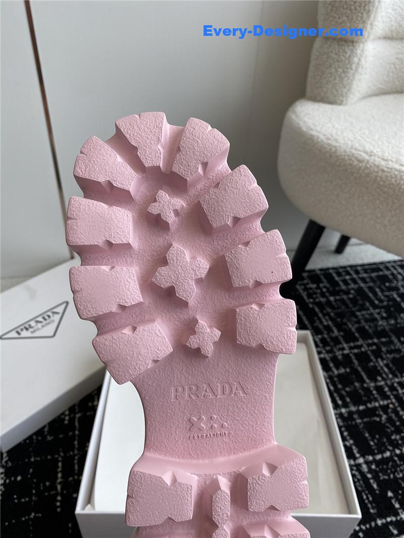 Pra*a gear platform woven slippers