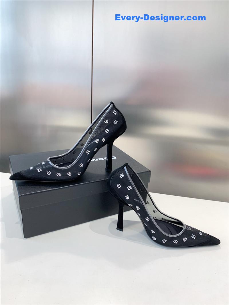 a1exa*der wang a-line D1am0nd pointed toe high heels
