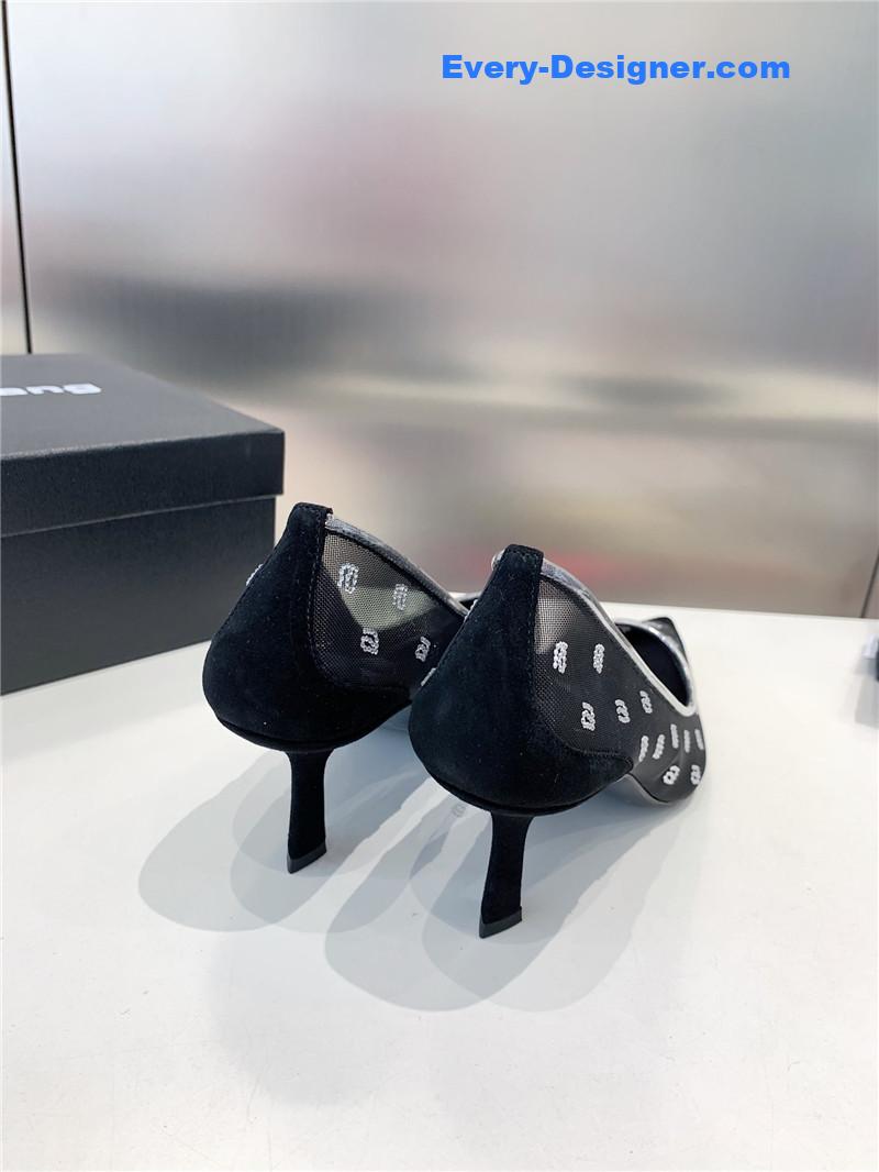 a1exa*der wang a-line D1am0nd pointed toe high heels