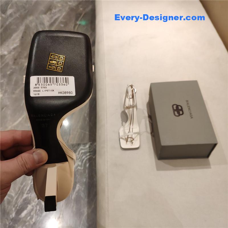 Ba1en*iaga square toe sandals