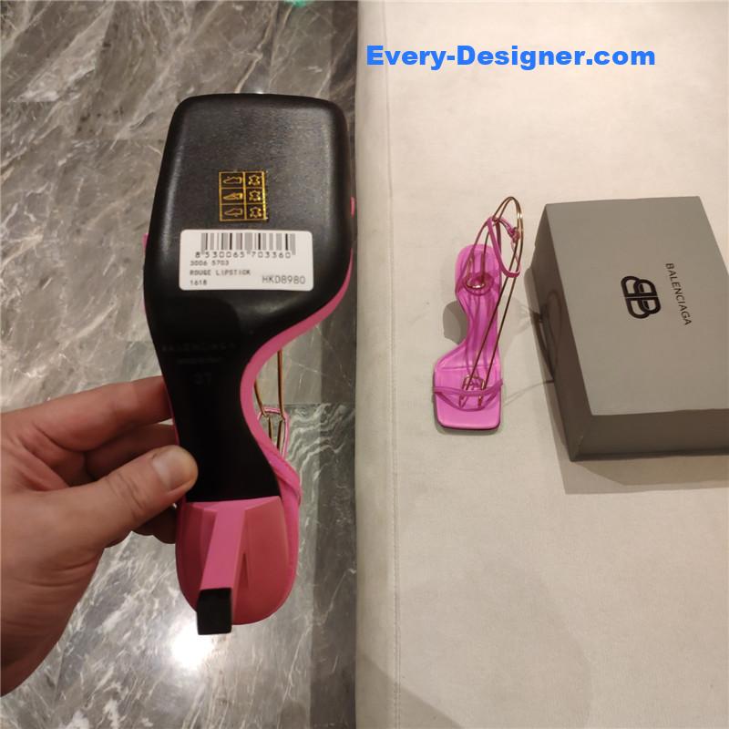 Ba1en*iaga square toe sandals