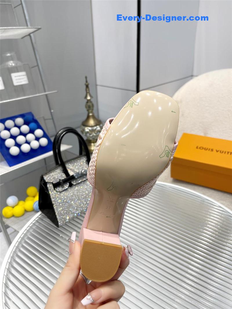 l0vis Vvtt0n lv catwalk high-heeled slippers