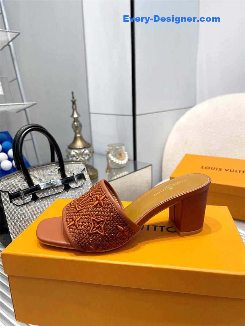 l0vis Vvtt0n lv catwalk high-heeled slippers