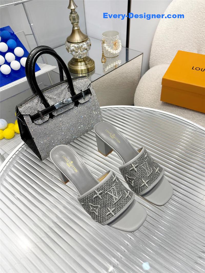 l0vis Vvtt0n lv catwalk high-heeled slippers