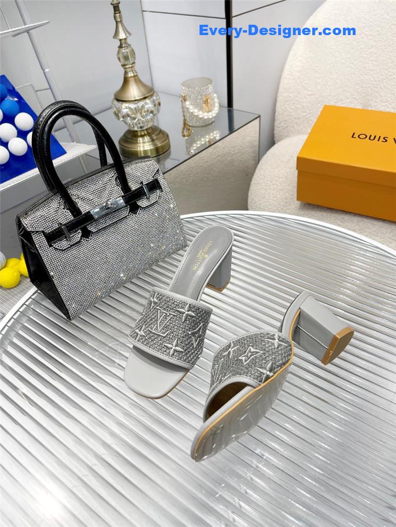 l0vis Vvtt0n lv catwalk high-heeled slippers