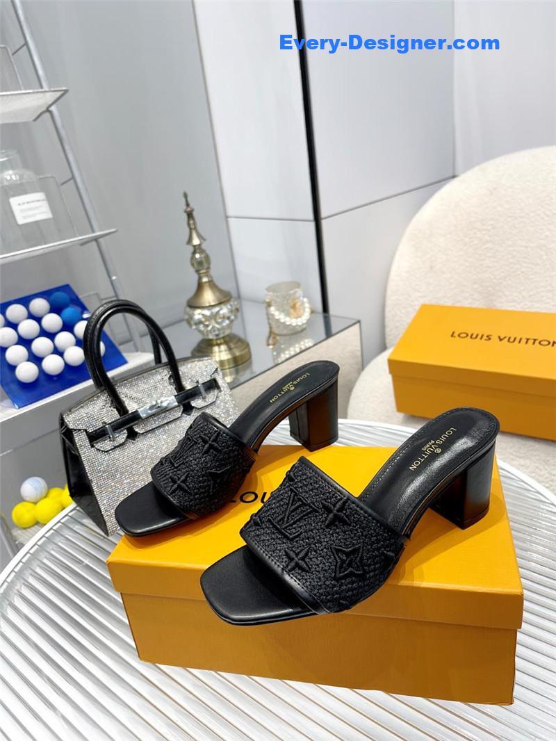 l0vis Vvtt0n lv catwalk high-heeled slippers