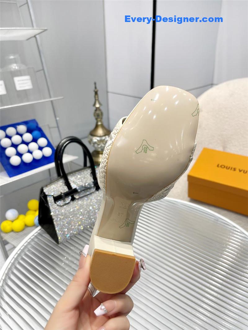 l0vis Vvtt0n lv catwalk high-heeled slippers
