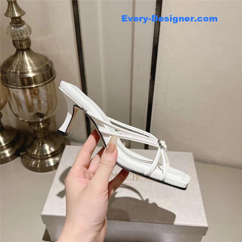 J1m*y Ch00 chic minimalist mules