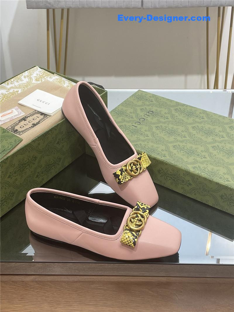 Gucci early autumn flat ballet shoes