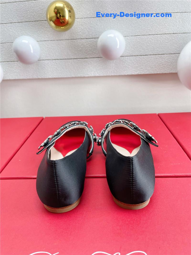 roger vivier wedding shoes snow D1am0nd series high heels