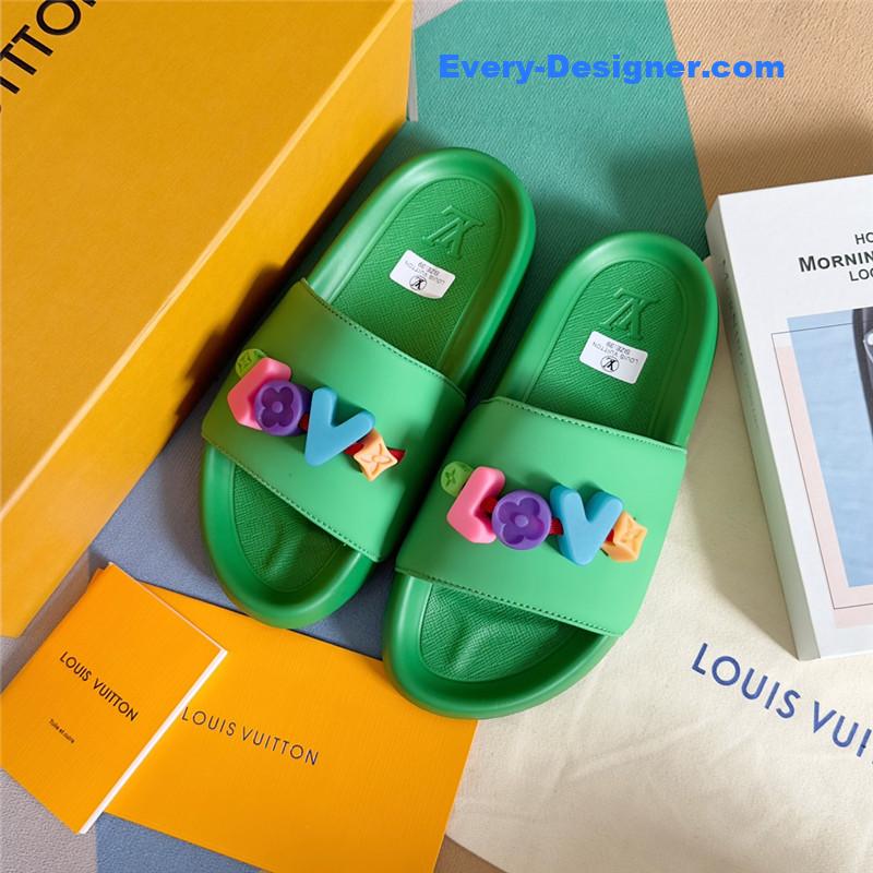 l0vis Vvtt0n lv monogram diy decorative slippers
