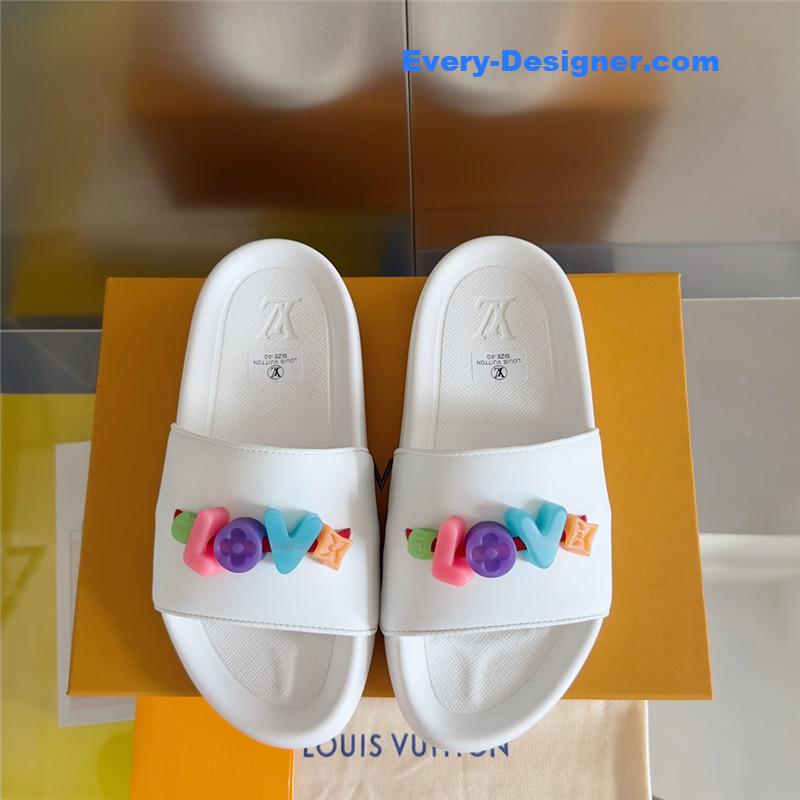 l0vis Vvtt0n lv monogram diy decorative slippers