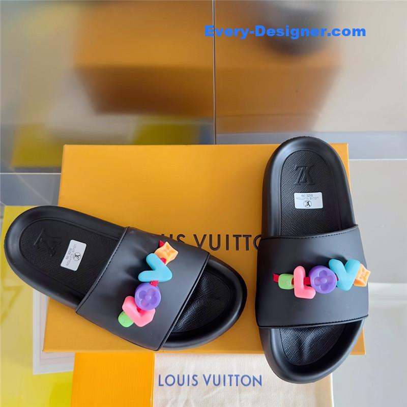 l0vis Vvtt0n lv monogram diy decorative slippers