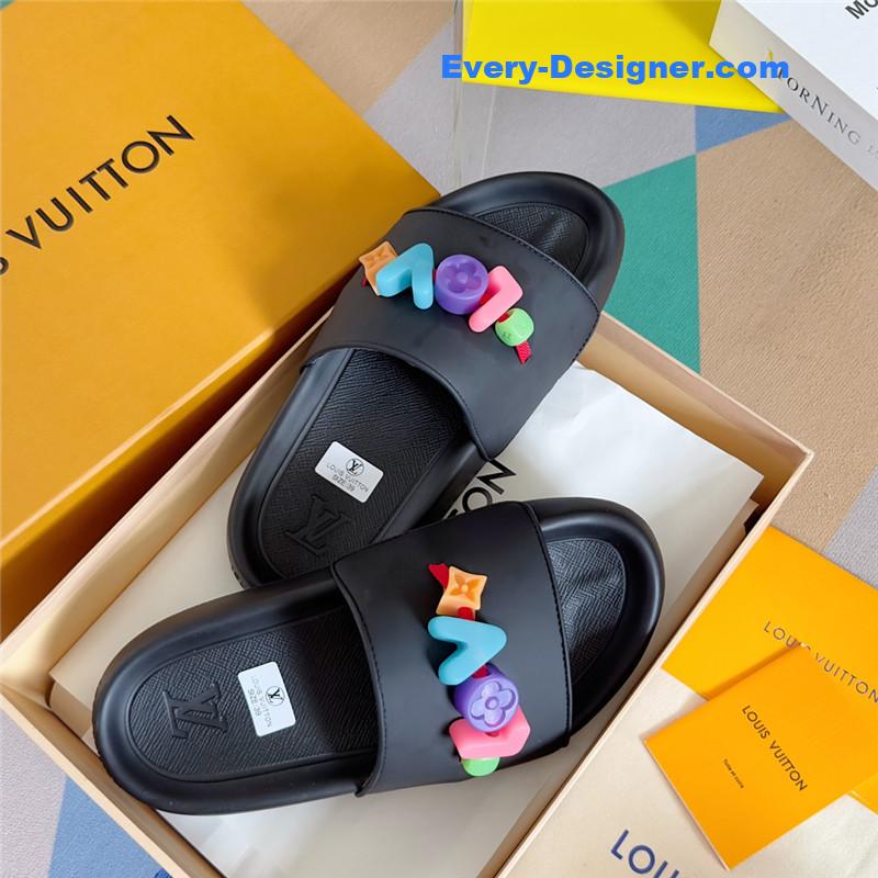 l0vis Vvtt0n lv monogram diy decorative slippers