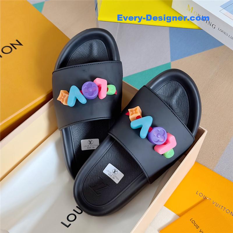 l0vis Vvtt0n lv monogram diy decorative slippers