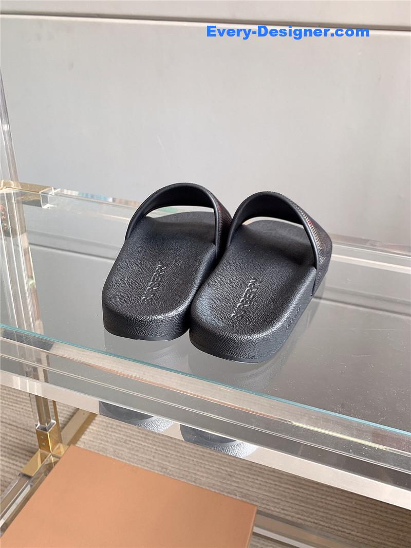 Burberry Classic Plaid Slides