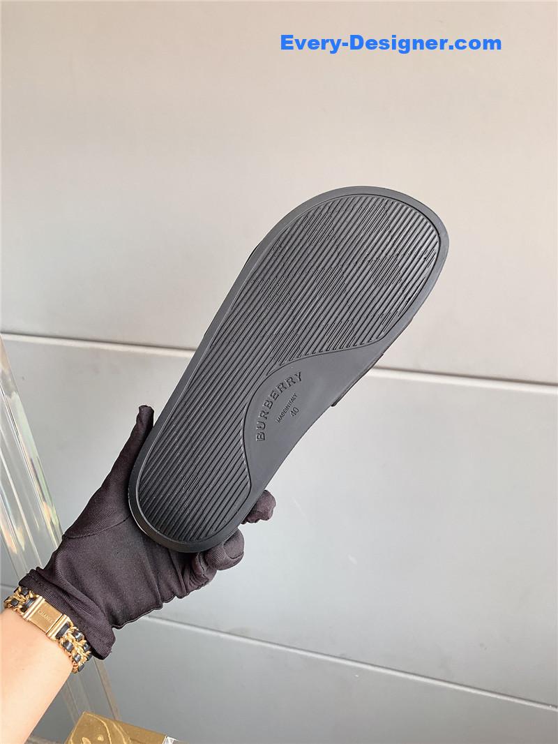 Burberry Classic Plaid Slides